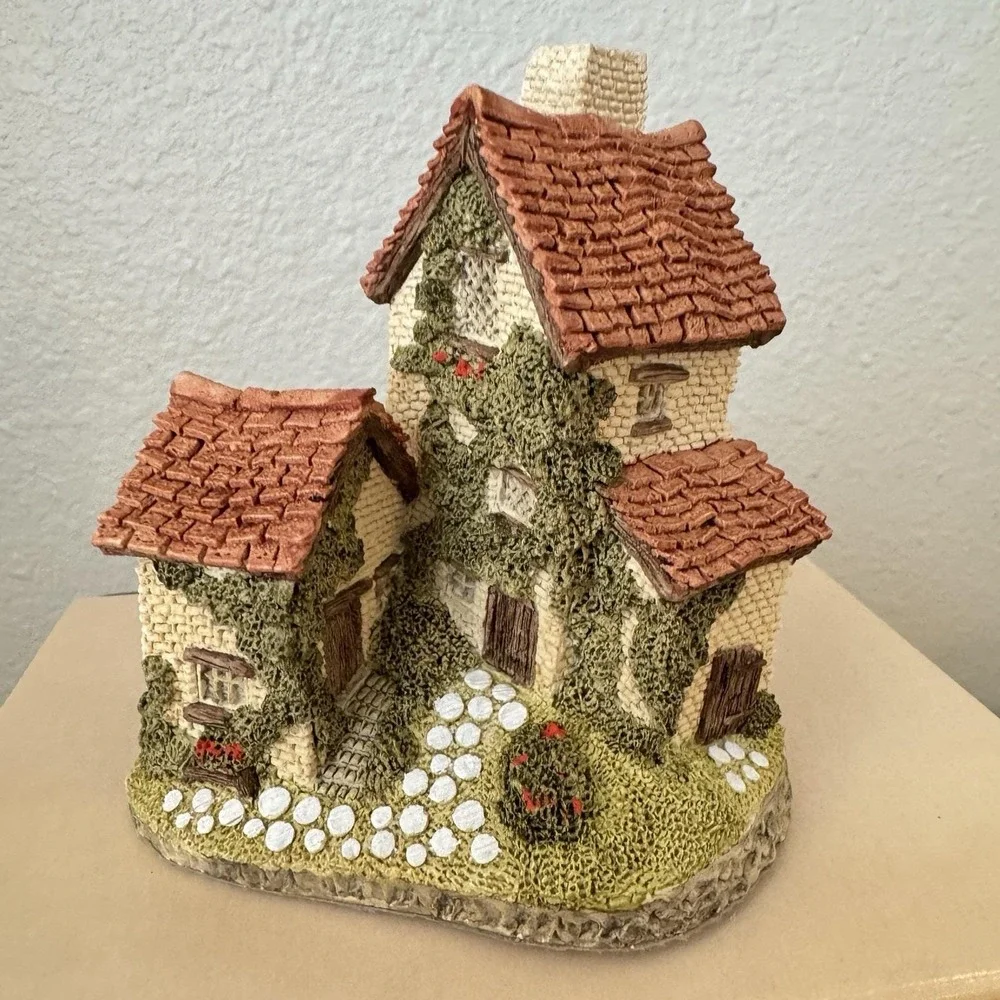 Vintage 80s Signed David Winter Ivy Drover's Cottage English Houses Figurine Lot